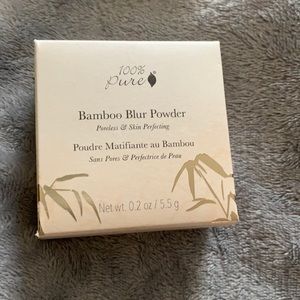 100% Pure Bamboo Blur setting powder